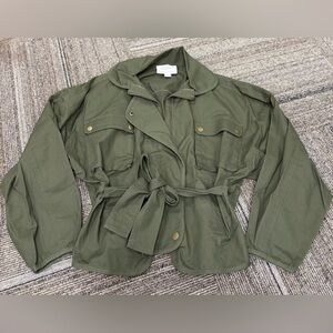 Anthropologie Sage Green Outerwear